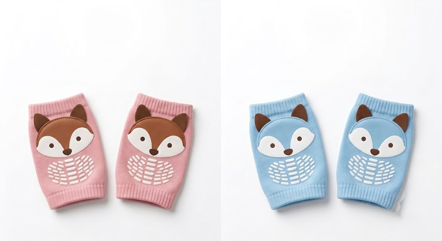 Baby Anti-Slip Knee Pads for Crawling