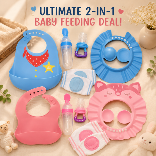 Baby Feeding 5-in-1 Mega Gift Set Deal